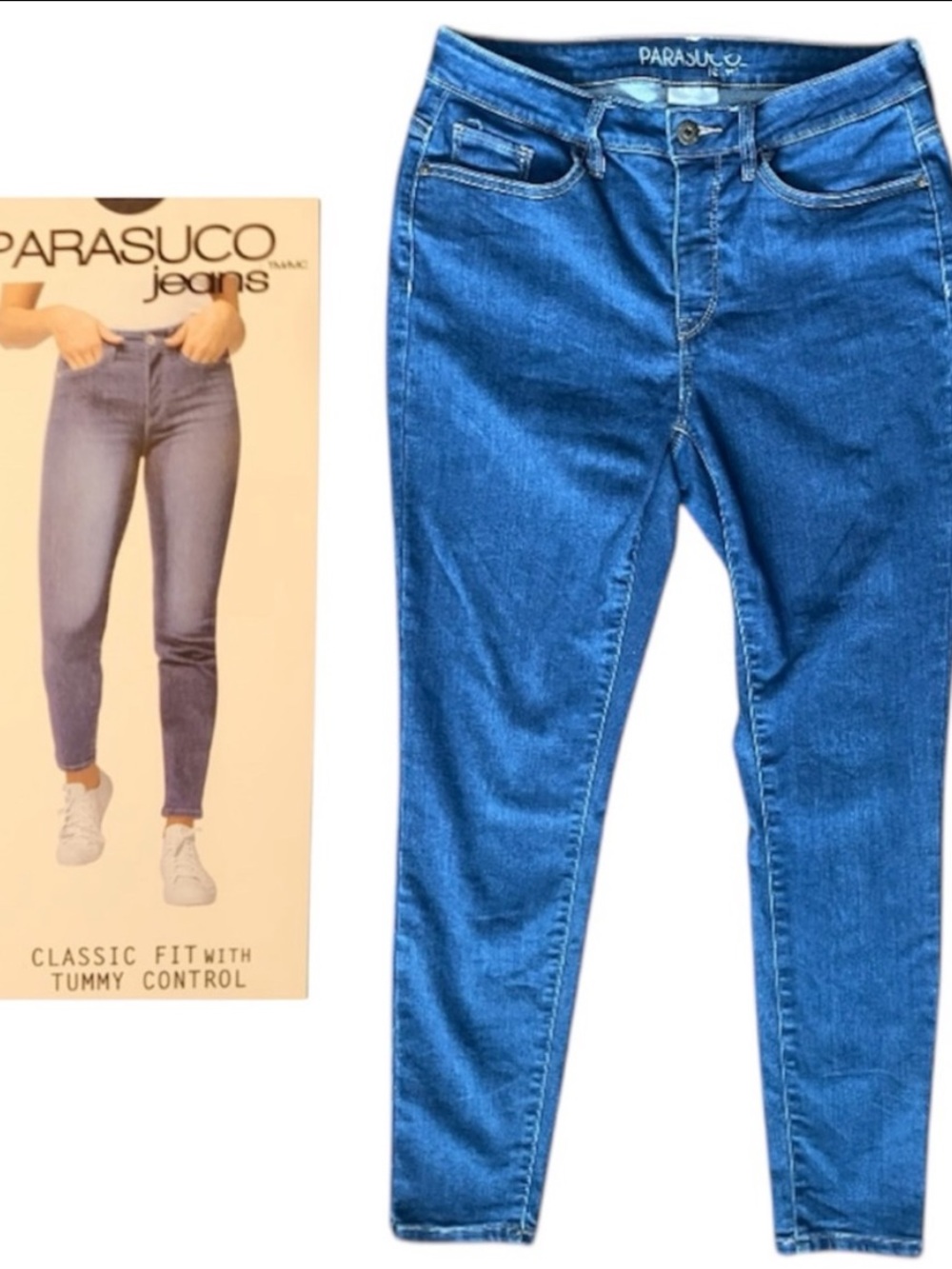 ⚠️4/$15⚠️ Parasuco Skinny Jeans Medium Rise Size 8